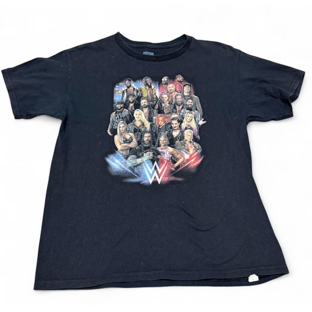 WWE Authentic Youth Large 2022 I Was There Event Graphic T-Shirt Black